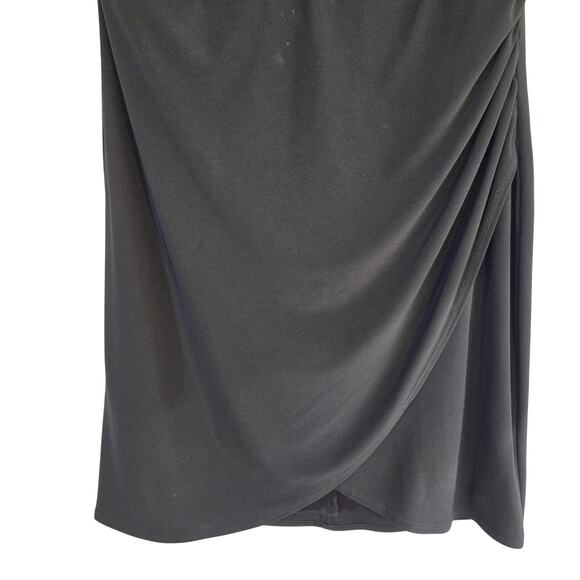 B. Smart Women's Semi Formal Dress 8 Black Beaded Cocktail Party Junior Prom - Picture 3 of 7